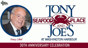 Tony Cibel Tony & Joe's Seafood Place 30th Anniversary Celebration