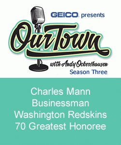 Charles Mann, Businessman and Washington Redskins 70 Greatest Honoree