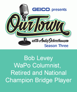Bob Levey, Washington Post Columnist, Retired and National Champion Bridge Player