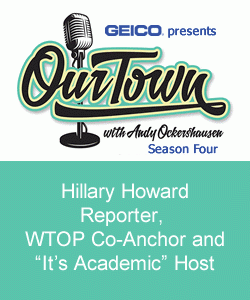 Hillary Howard - Reporter, Co-Anchor WTOP, and "It's Academic" host and host Andy Ockershausen