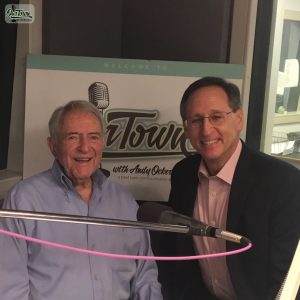 Bobby Goldwater, Innovative Sports Executive and Consultant, and host Andy Ockershausen in-studio interview