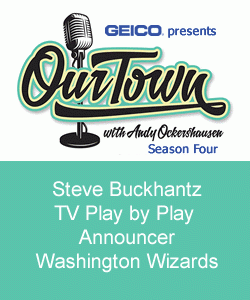 Steve Buckhantz - TV Play by Play Announcer Washington Wizards