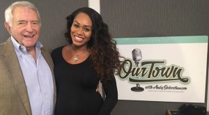 Monique Samuels - Real Housewives of Potomac and Not for Lazy Moms, and host Andy Ockershausen in studio interview