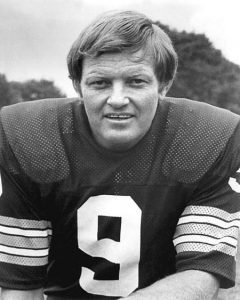 Sonny Jurgensen, Washington Redskin, Pro Football Hall of Famer, No. 9