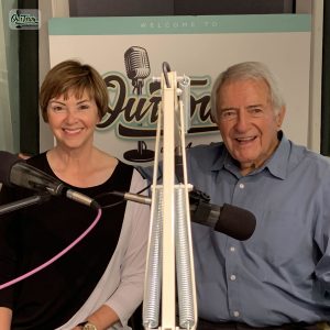 Lisa Baden, Traffic Reporter and Radio Personality, with Andy Ockershausen
